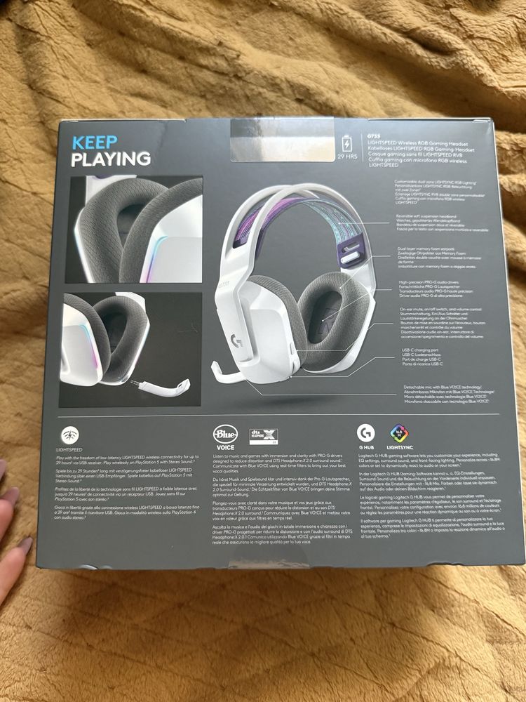 Słuchawki Logitech G733