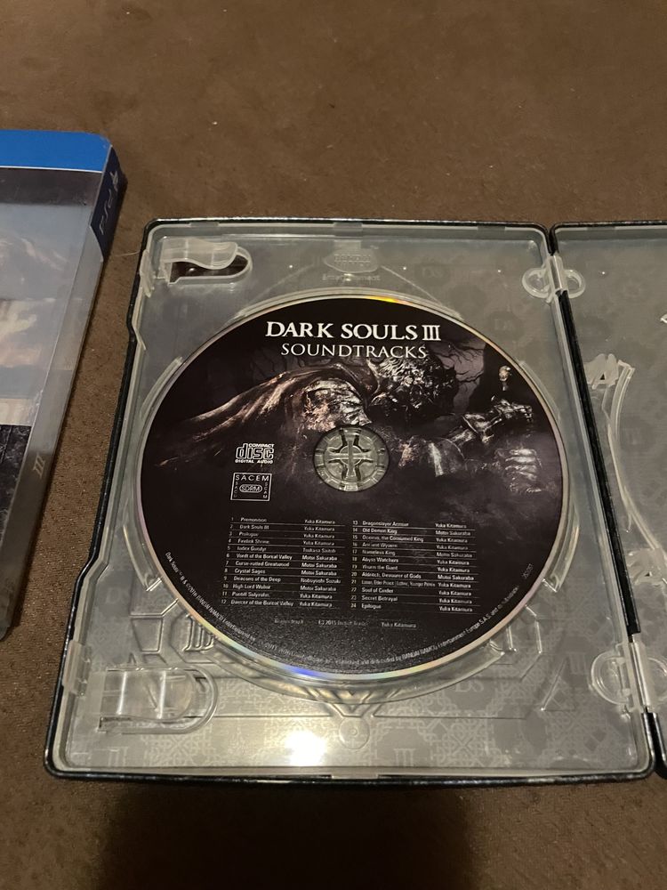 Dark Souls 3 Steelbox Kolekcjonerski Wersja PS4