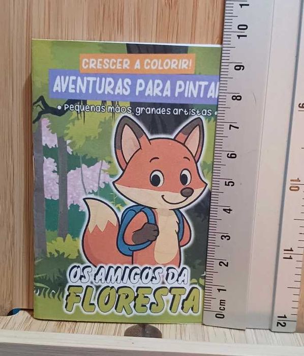 Aventuras para pintar. Os amigos da floresta