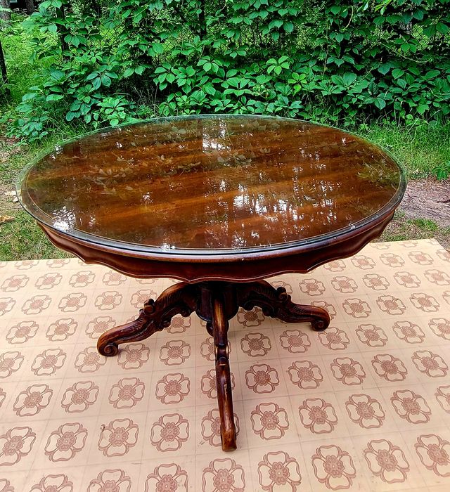 Stół Stary stół drewniany około 120cm