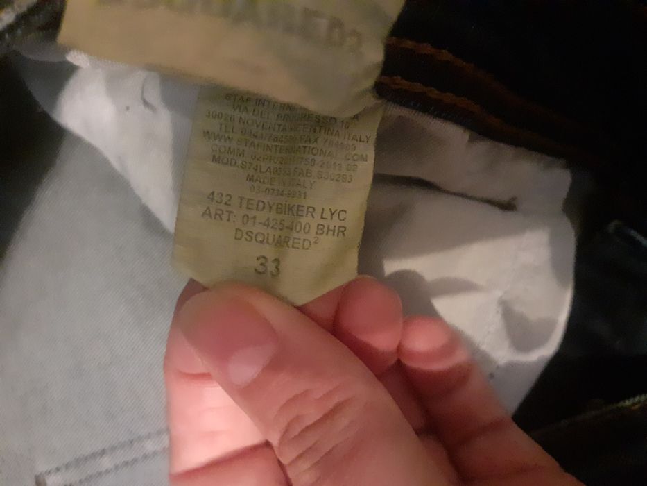 Dżinsy dsquared2 przetarcia hit