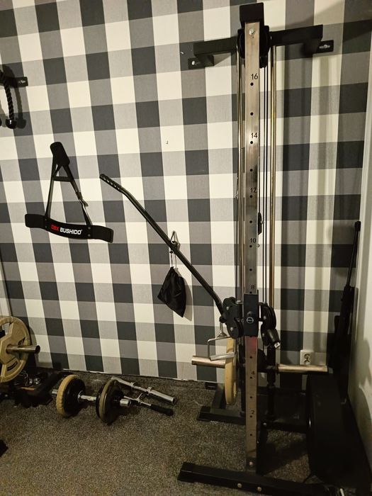 Siłownia half rack suwnica ławeczka