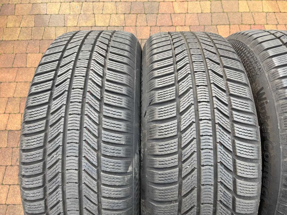 3614. Koła zimowe Volvo XC60 II 5x108 czarne 235/55/19 2024r 8.5mm