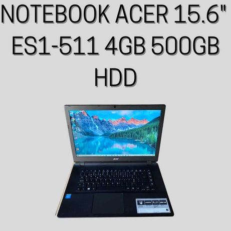 NOTEBOOK ACER 15.6" INTEL N2830 2.16GHZ 500GB HDD E 4GB MEMÓRIA