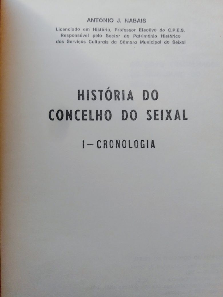 História do concelho do Seixal Cronologia.