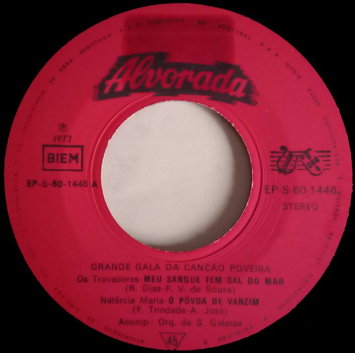 Póvoa de Varzim	- - - - -	Grande Gala da Canção Poveira - 1	- - - -EP