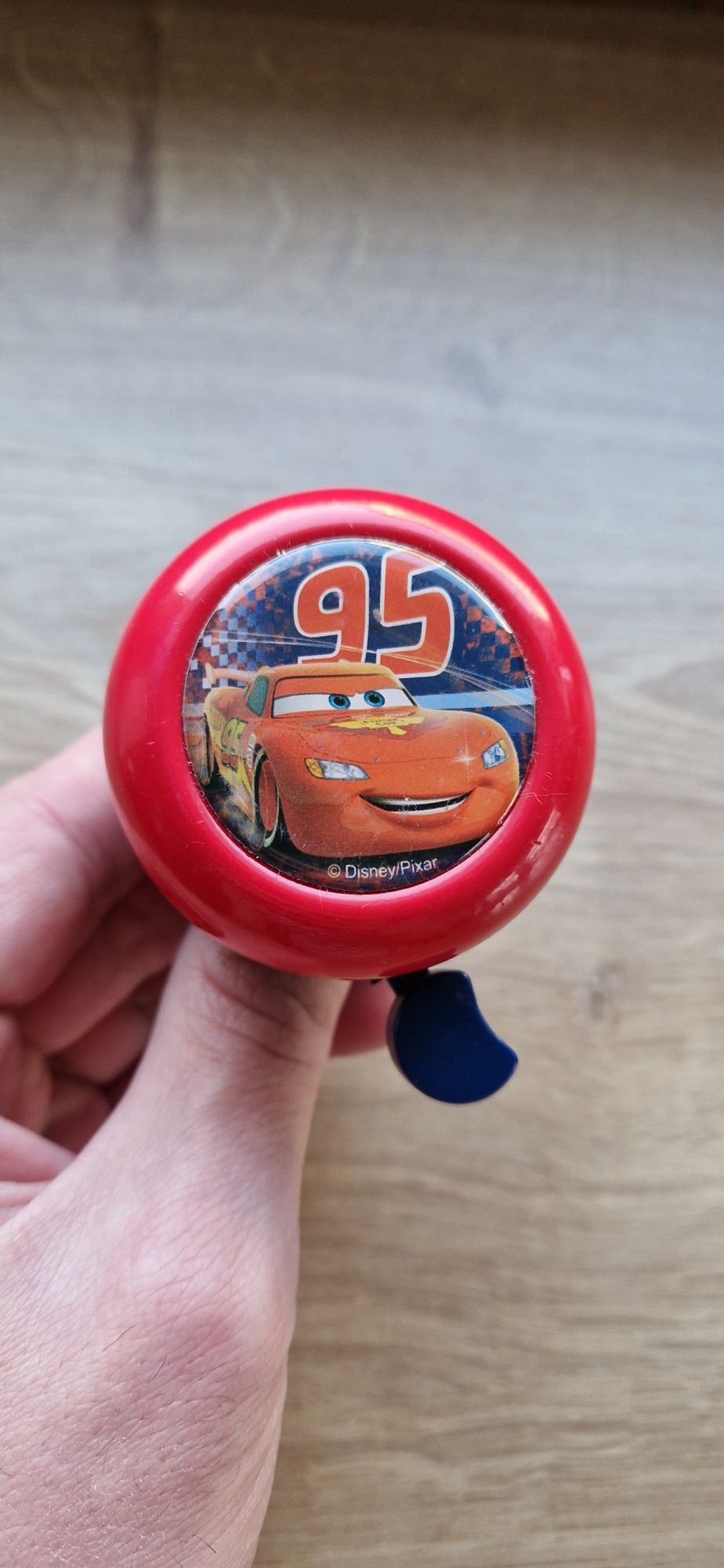 Dzwonek rowerowy Zygzak McQueen auta cars