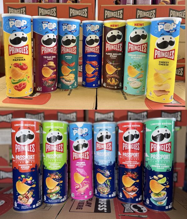 Чіпси Pringles , топ , прінглс , продукти з європи