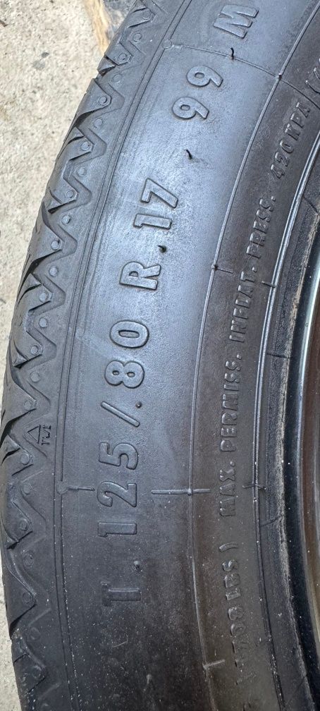 Докатка запаска костиль Volvo Ford Jaguar R 17 5 108  Lincoln