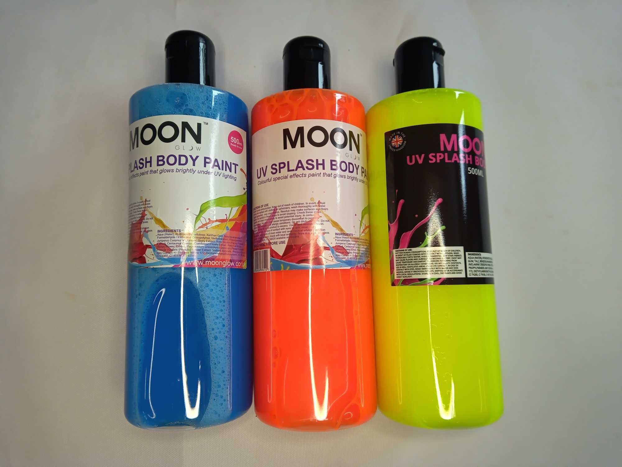 Farba do ciała 500ml Neon UV Moon Splash Body Paint FX