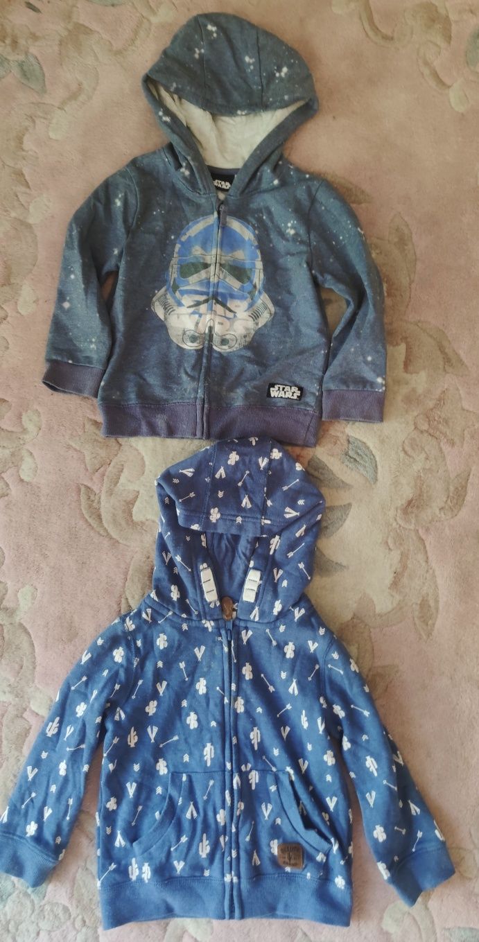 Dwie bluzy F&F Bluza Star Wars Gwiezdne Wojny 3-4 latka 104