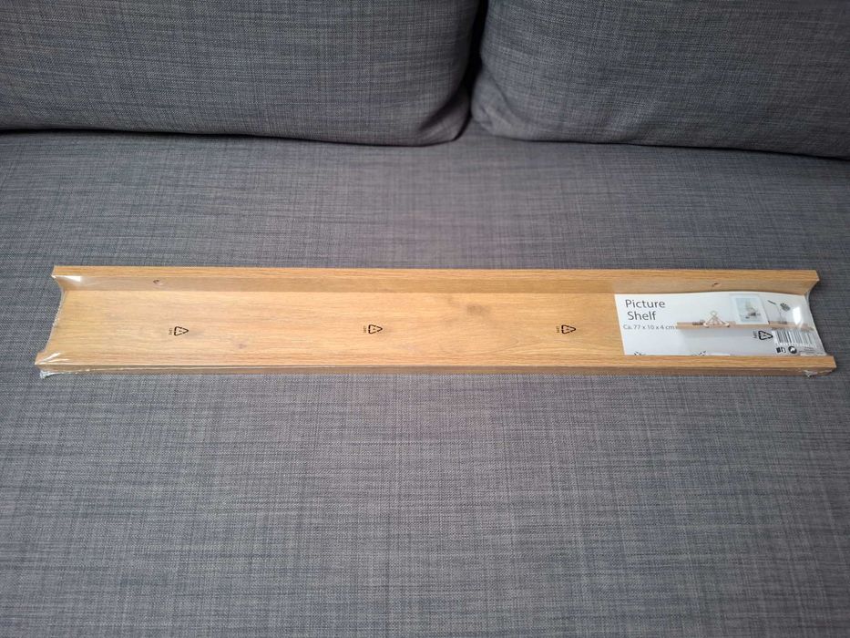 Półka na zdjęcia 2szt. (wymiary: 77 x 10 x 4 cm)