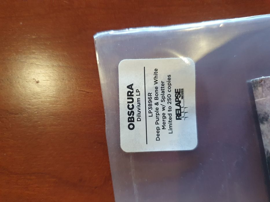 Obscura diluvim vinil