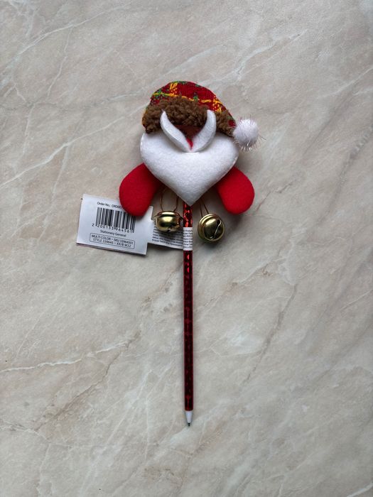 Mikołaj, ozdoba świąteczna, długopis, NOWE