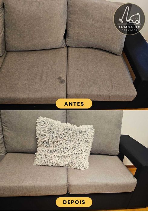 LUMIOLUX Limpeza de Sofás, Colchões, Tapetes & Cortinas