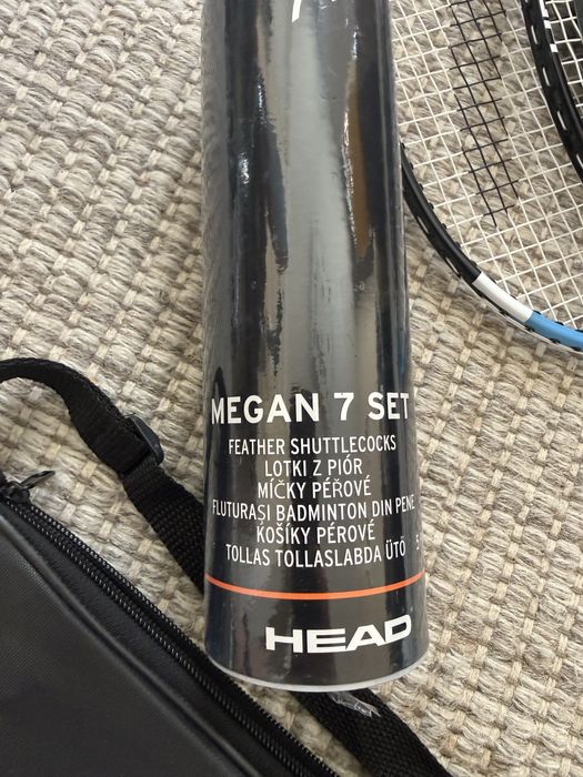 Zestaw rakiet do Badmintona HEAD megan 7