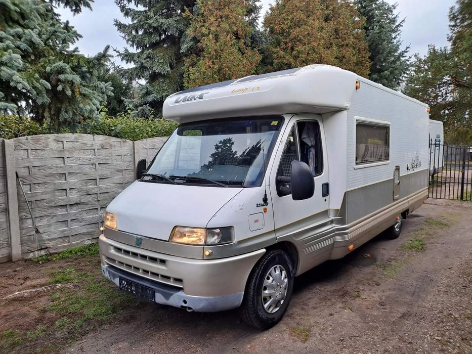 Fiat Ducato  Kamper Fiat Ducato Eco VIP Laika 2.8 JTD markiza solary