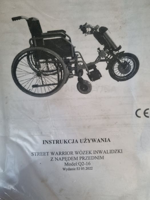 Wozek elektryczny  inwalidzki z dostawka elektryczna  Vitea Care premi