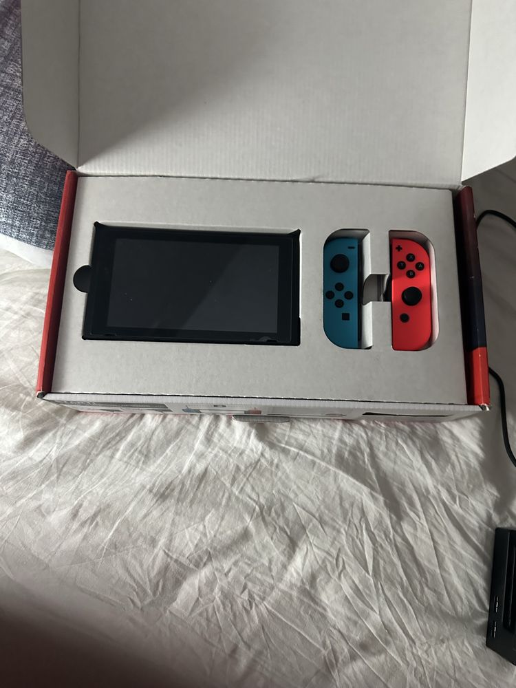 Nintendo switch usada como nova