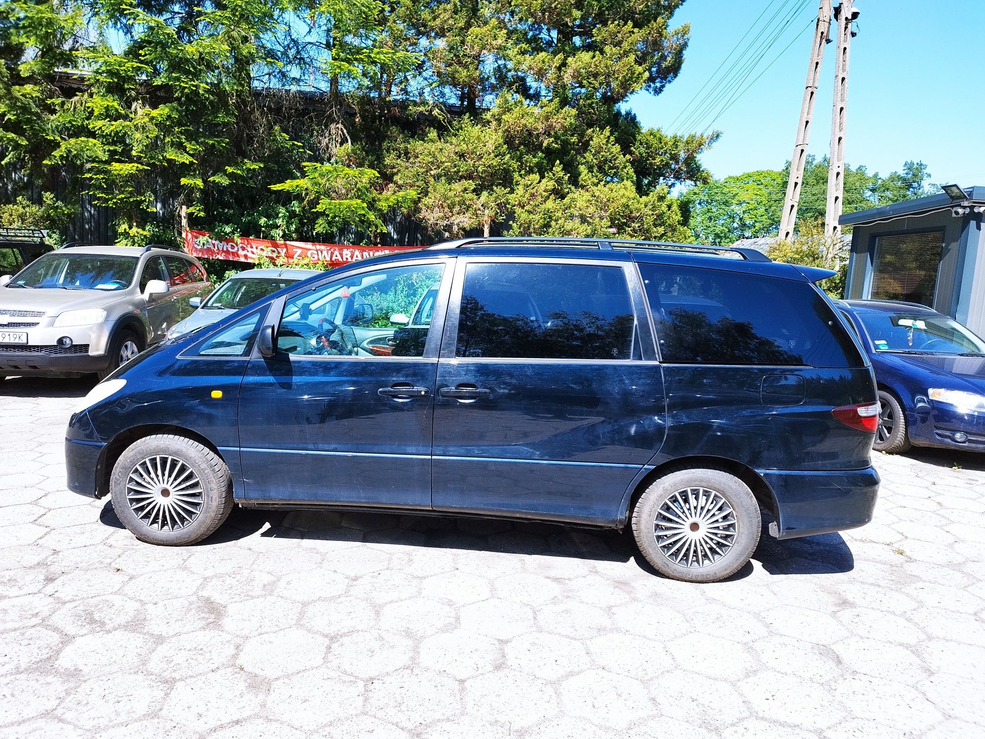 Toyota Previa 2002r. 2.0 D4D 6 osobowa skóry klima raty