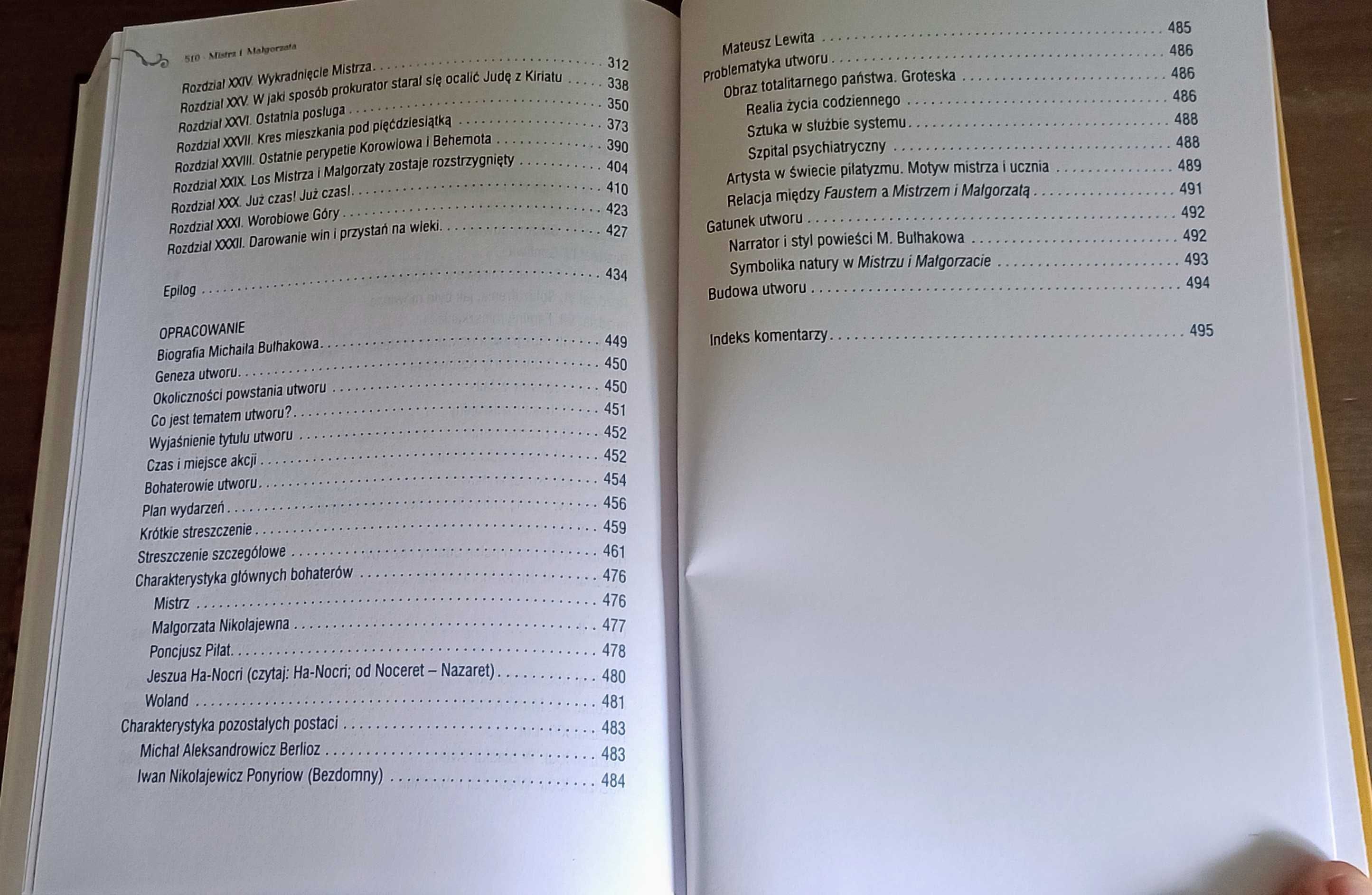 Michaił Bułhakow Mistrz i Małgorzata wyd.Greg z opracowaniem