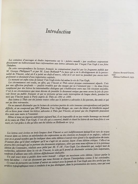 Correspondance de Van Gogh enrichie de tous les Dessins Originaux