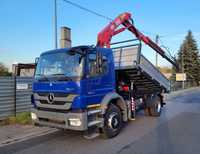 Mercedes-Benz AXOR 1824 HDS+Pilot+NOWY KIPER  Żuraw HMF 1060 Sterowanie Radiowe Nowe UDT Nowa Wywrotka 3str EURO 5