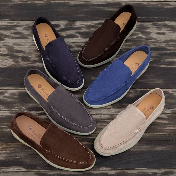 Loro Piana‼️ лоферы мокасины туфли замш лето качество мужские женские