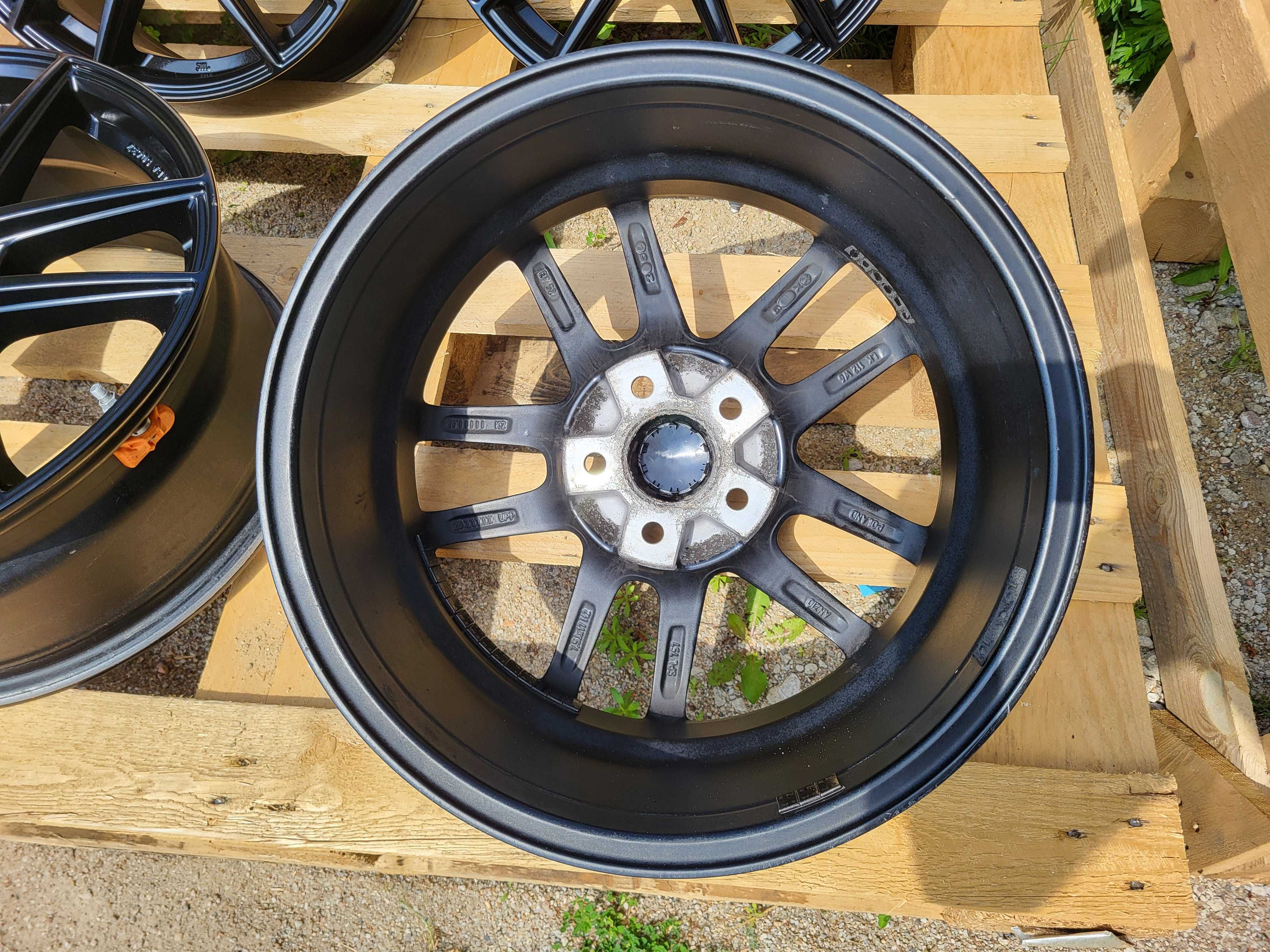 [971] Felgi aluminiowe 17 cali AUDI 17" 5x112 et52 +czujniki! A3 A4 A6