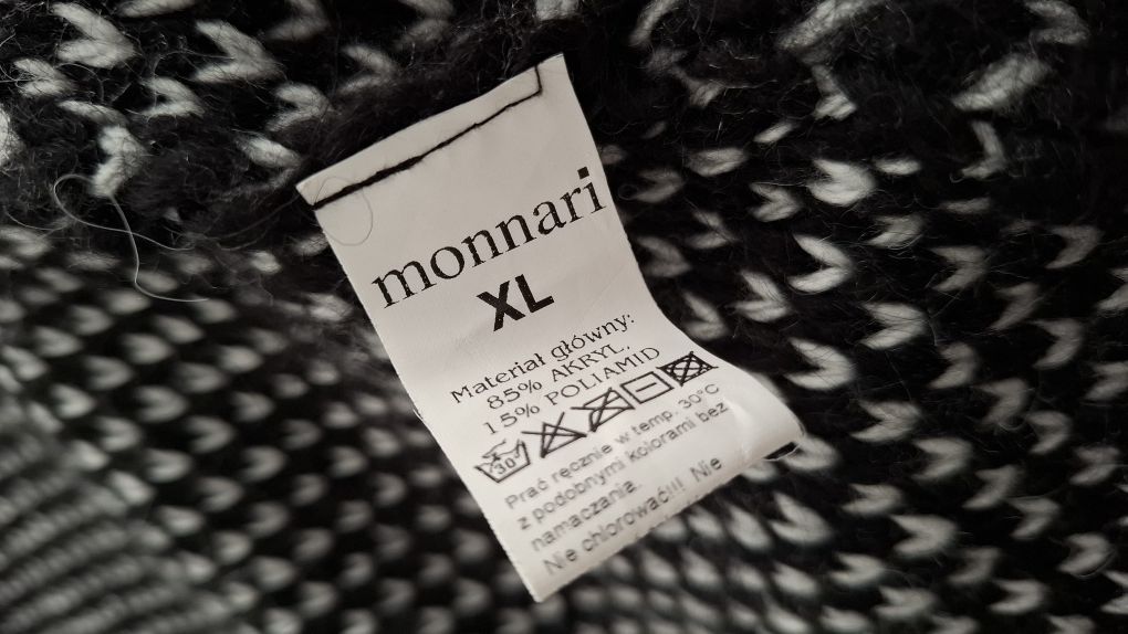 Kardigan sweter narzutka Monnari XL używany