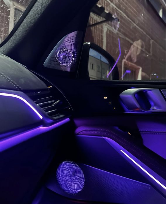 Bowers & Wilkins BMW X5 X5M X7 | Комплект сіточок з підсвіткою