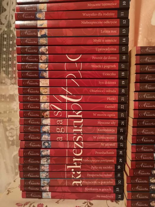 saga Akuszerka KOMPLET 1-53 tomy