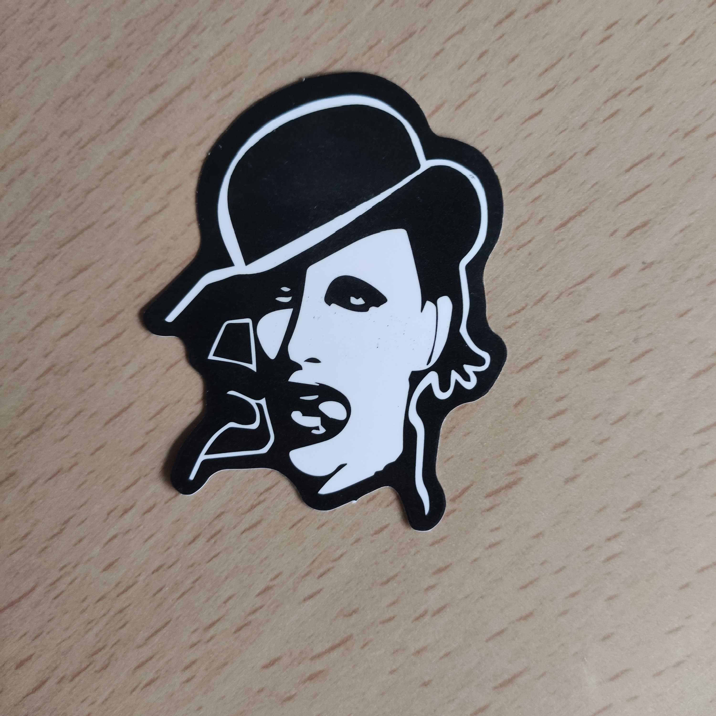 Pack 50 Autocolantes Stickers Adesivos Musica Rock Preto e Branco