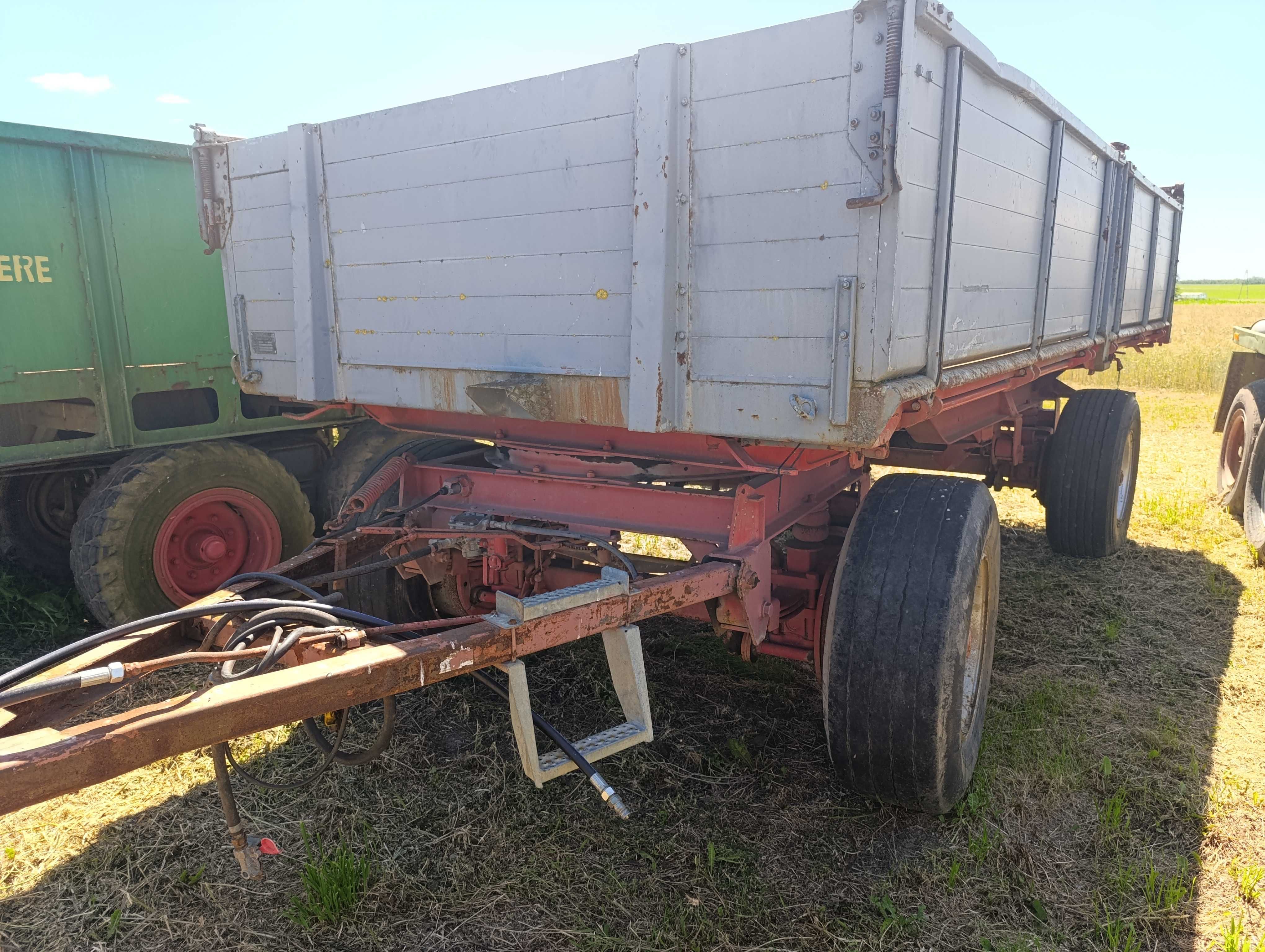 Przyczepa rolnicza wywrotka 3 stronny kiper 12 ton