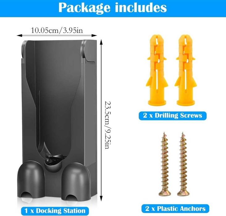 Uchwyt ścienny do ładowarki Dyson V15/V11