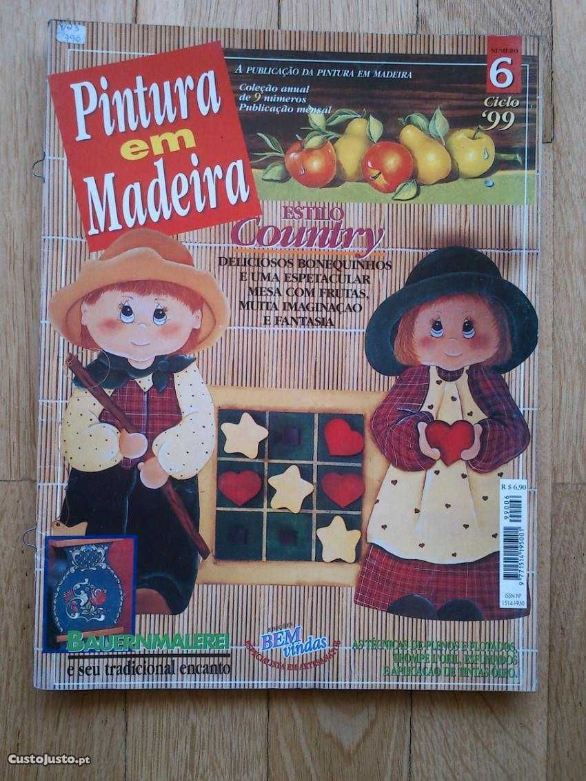 Revistas pintura em Madeira - Novas e bem conservadas