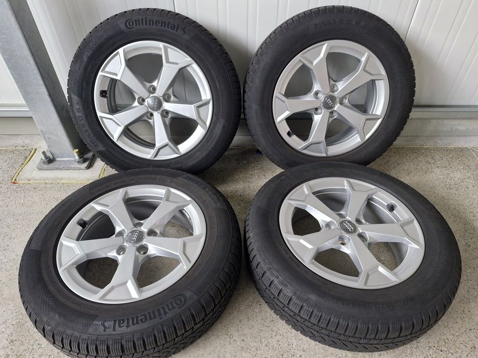 Koła zimowe Audi Q3 17" 5x112 Continental 215/65 Tiguan Kodiaq