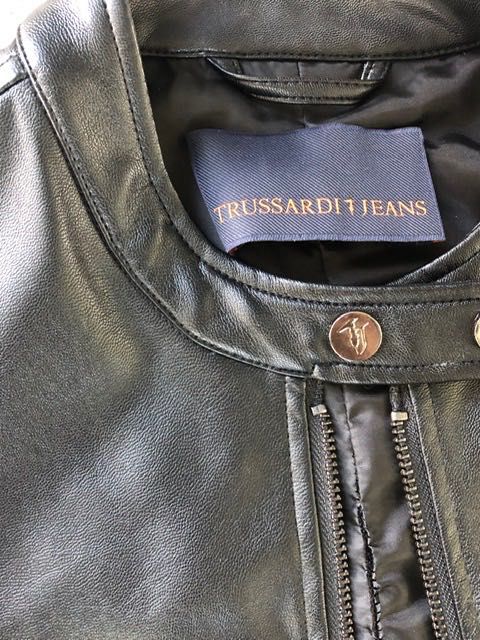 Kurtka Trussardi ramoneska kurteczka