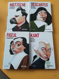 Livros Pascal e Nietzsche