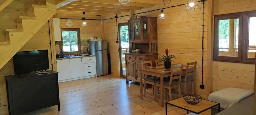 NOWE domki letniskowe,, Lisie Bagno,, Mazury Miłomłyn wynajem