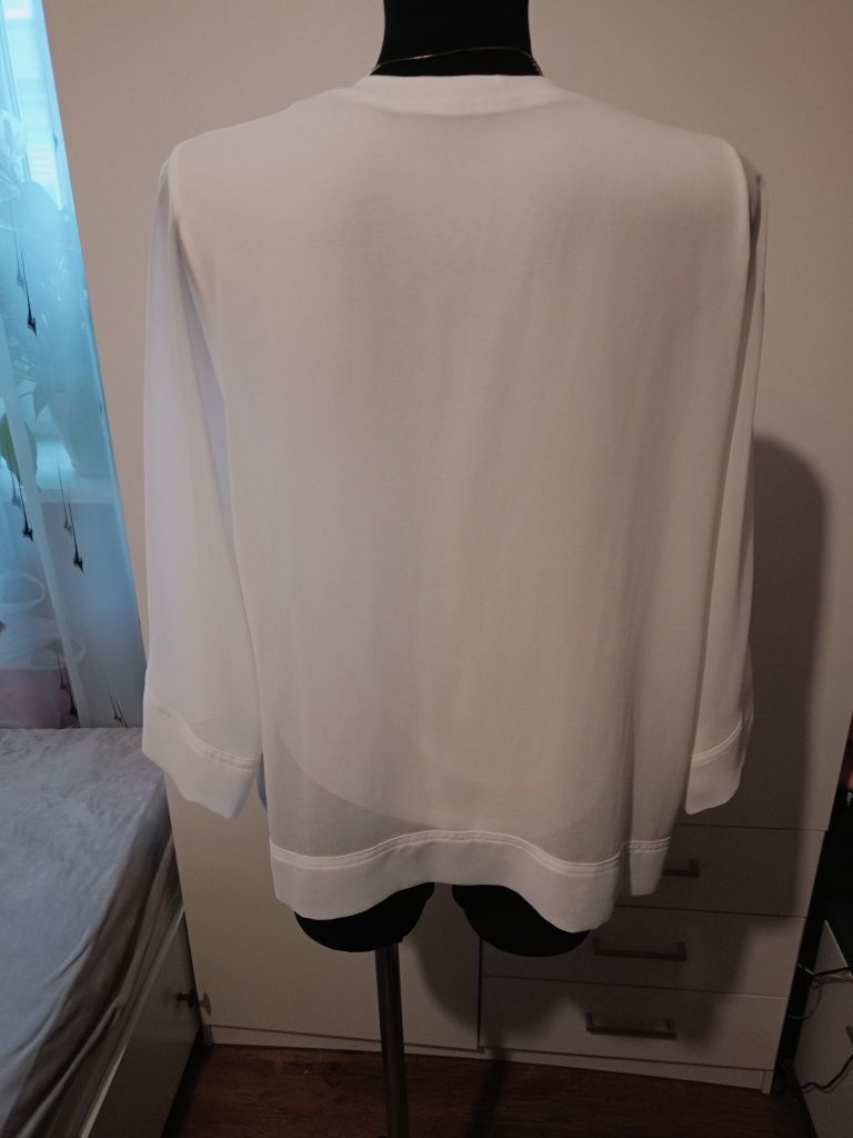 Bluzka biała Zara.