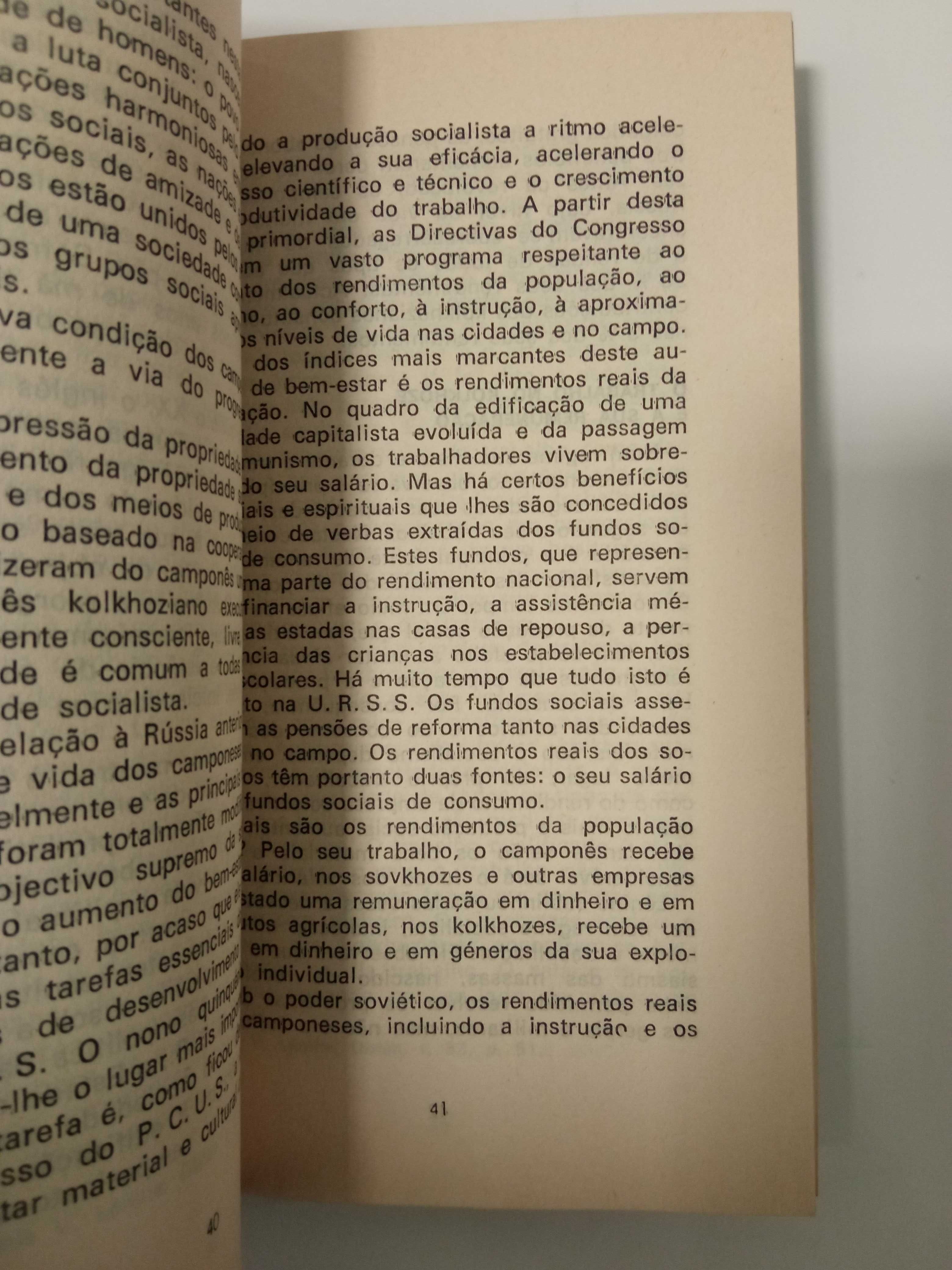 Os Kolkhozes: cooperativas agrícolas Soviéticas, de M. Mymrikov