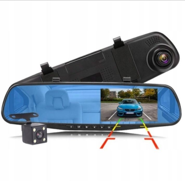 Rejestrator Jazdy kamera  Cofania  Do Samochodu na lusterko