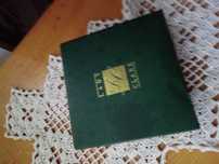 Komplet okrągłych podkładek - vintage