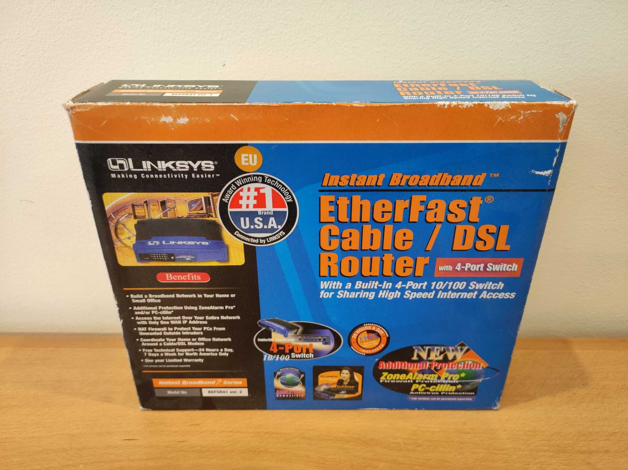 Linksys EtherFast Cable-DSL Router