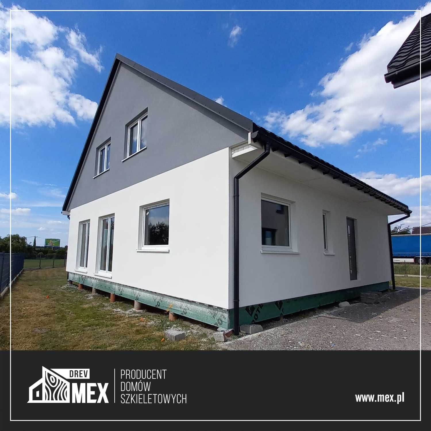 Dom z ekspozycji P-90+ 160 m2 z instalacjami!