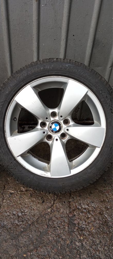 Диски БМВ з гумою 225/50/17. Колеса бмв з резиною. Диски BMW r17