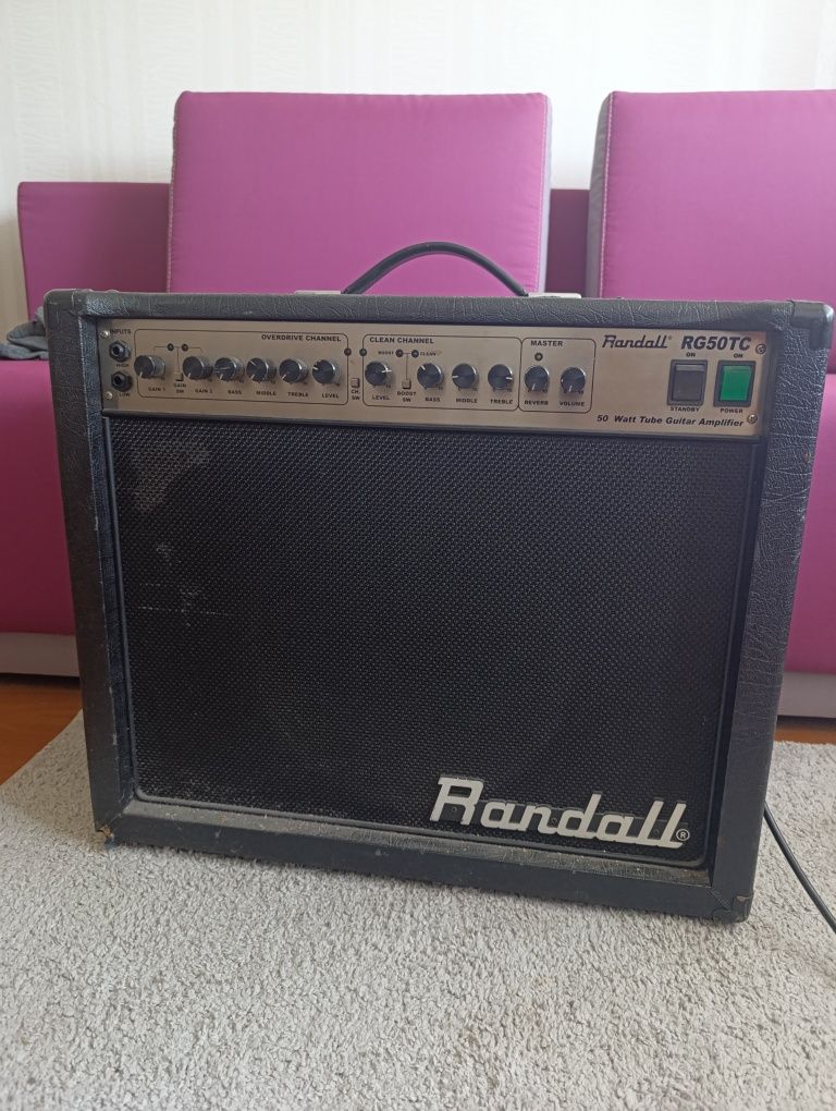 Combo lampowe wzmacniacz gitarowy Randall RG50TC