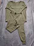 Zestaw dresowy ninja khaki zielony bawełniany L XL XXL oversize