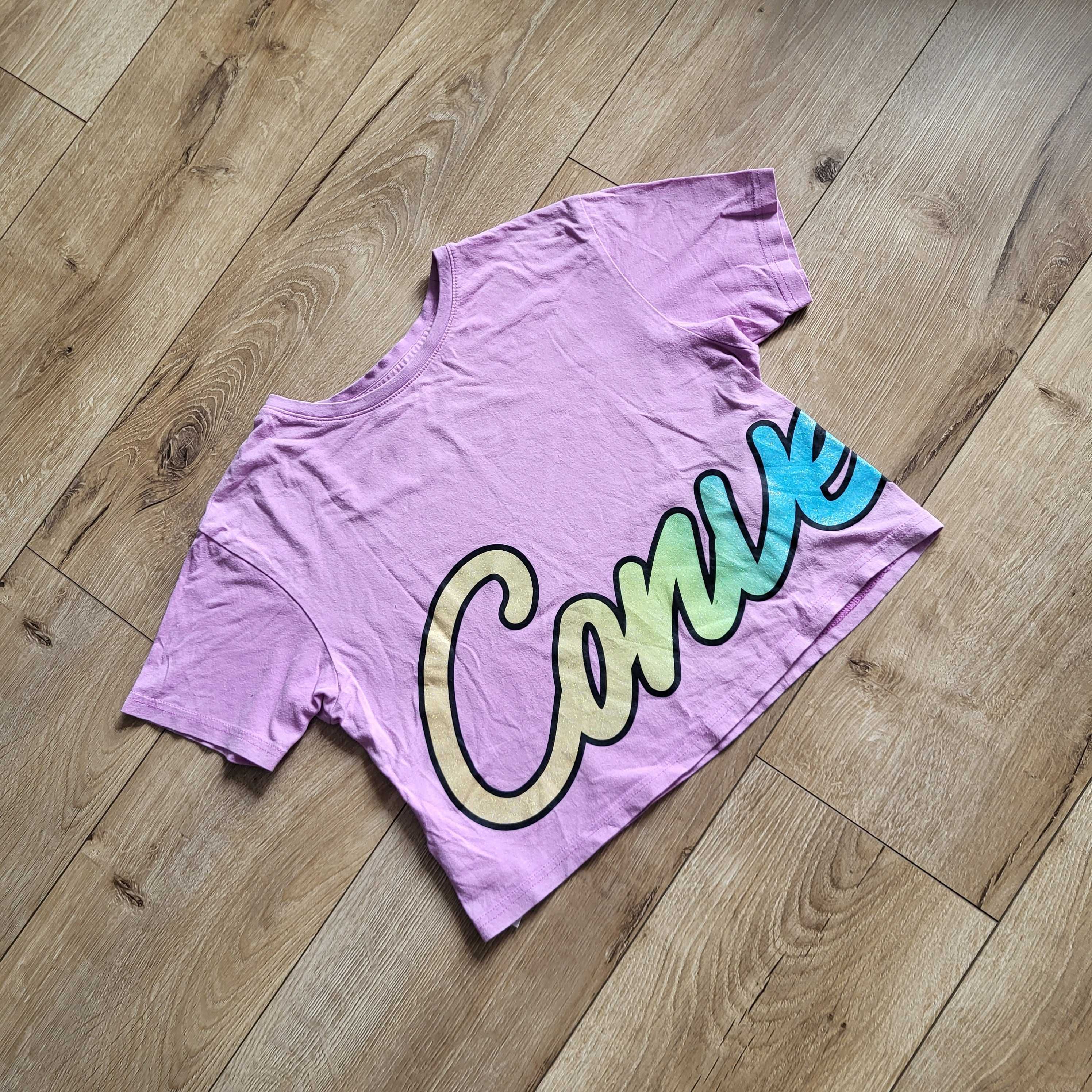 Prześliczna koszulka bluzka t-shirt Converse r. 128-140 stan super